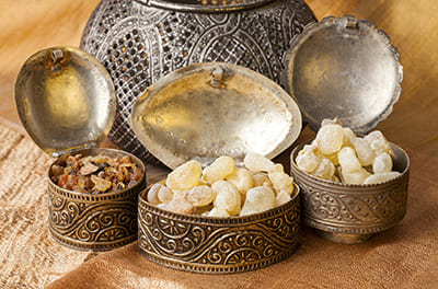 gold, frankincense, myrrh